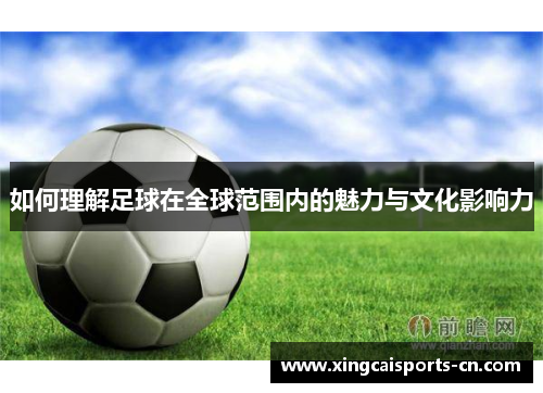 如何理解足球在全球范围内的魅力与文化影响力